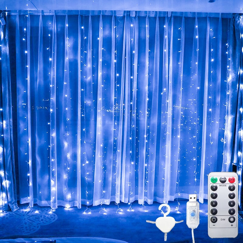 LED Curtain Lights – BrightDec